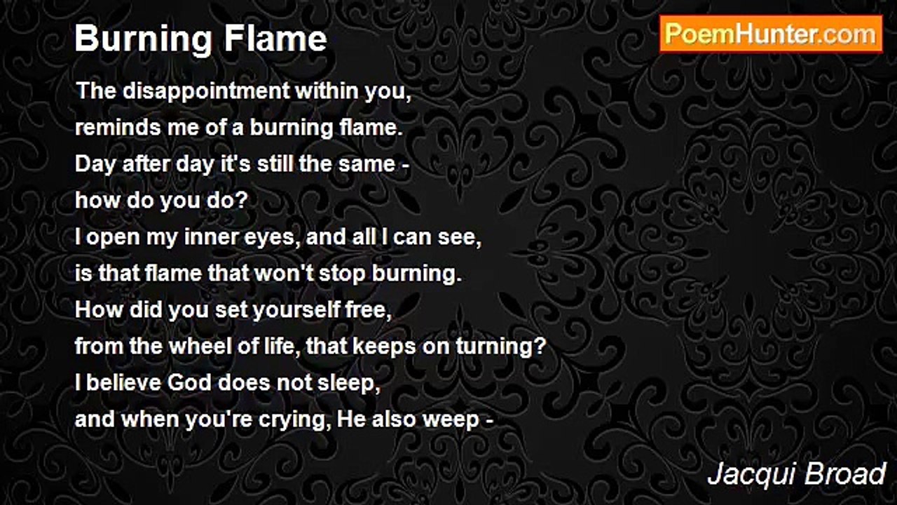 Jacqui Broad - Burning Flame