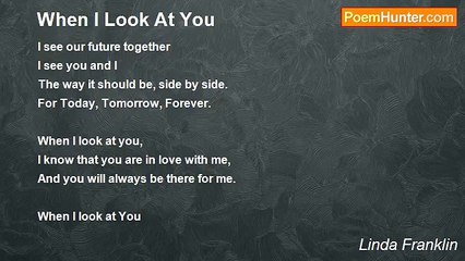 Linda Franklin - When I Look At You