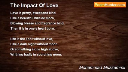 Mohammad Muzzammil - The Impact Of Love
