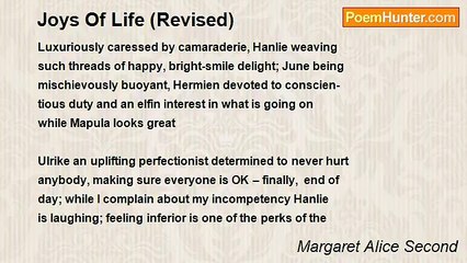 Margaret Alice Second - Joys Of Life (Revised)