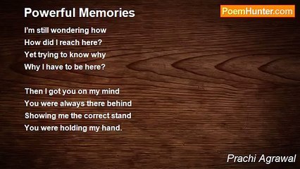 Prachi Agrawal - Powerful Memories