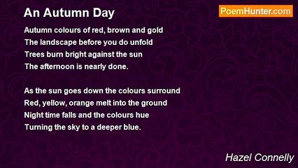 Hazel Connelly - An Autumn Day