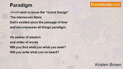 Kristen Brown - Paradigm