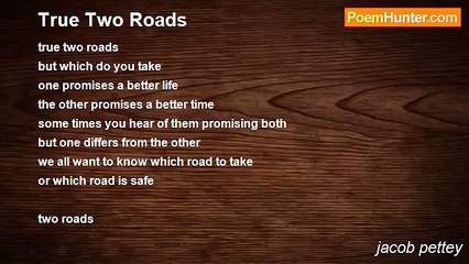 jacob pettey - True Two Roads