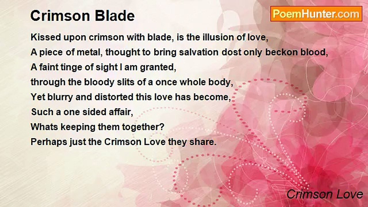 Crimson Love - Crimson Blade