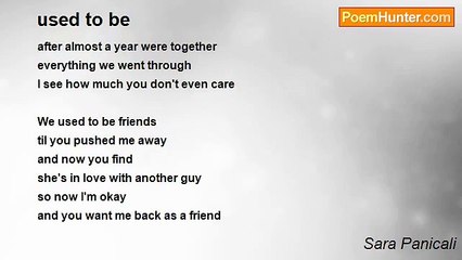 Sara Panicali - used to be