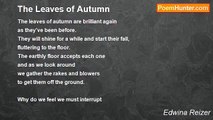 Edwina Reizer - The Leaves of Autumn