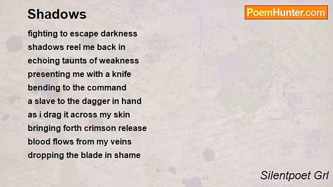 Silentpoet Grl - Shadows