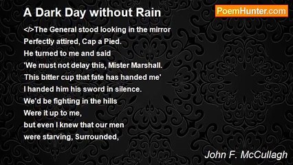 John F. McCullagh - A Dark Day without Rain