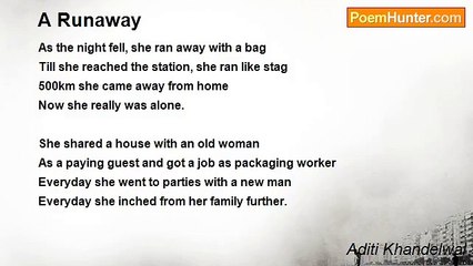 Aditi Khandelwal - A Runaway