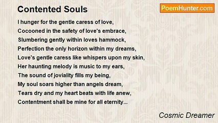 Cosmic Dreamer - Contented Souls