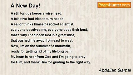 Abdallah Gamal - A New Day!