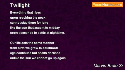 Marvin Brato Sr - Twilight