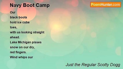 Scotty Dogg - Navy Boot Camp