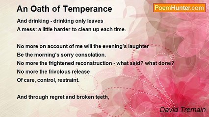 David Tremain - An Oath of Temperance