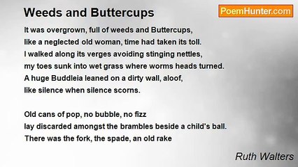 Ruth Walters - Weeds and Buttercups