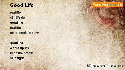 Miroslava Odalovic - Good Life