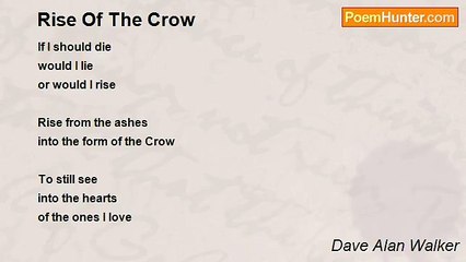 Dave Alan Walker - Rise Of The Crow