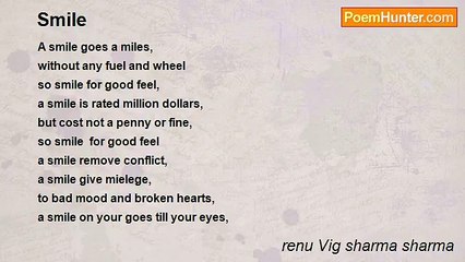 renu Vig sharma sharma - Smile