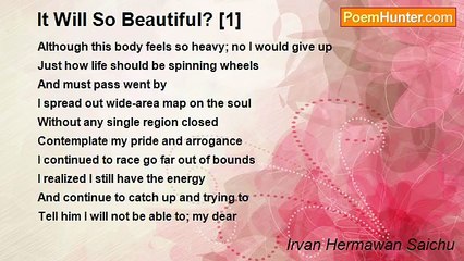 Irvan Hermawan Saichu - It Will So Beautiful? [1]