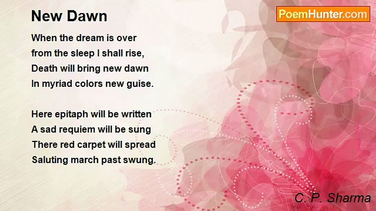C. P. Sharma - New Dawn