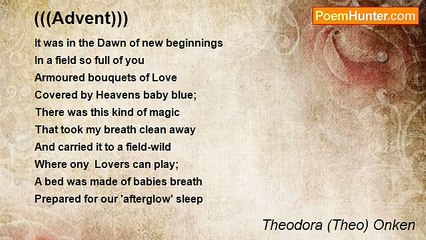 Theodora (Theo) Onken - (((Advent)))