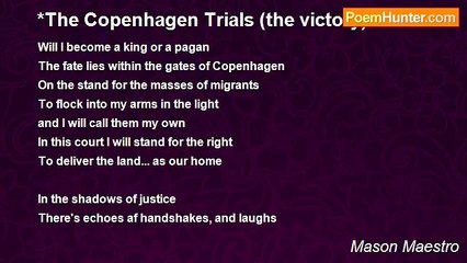 Mason Maestro - *The Copenhagen Trials (the victory)