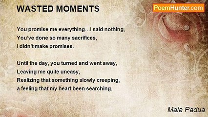 Maia Padua - WASTED MOMENTS