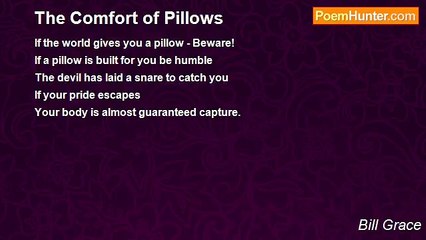 Bill Grace - The Comfort of Pillows