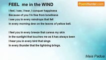 Maia Padua - FEEL  me in the WIND