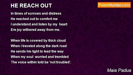 Maia Padua - HE REACH OUT