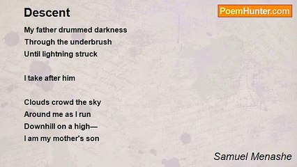 Samuel Menashe - Descent