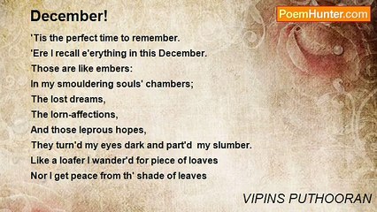 VIPINS PUTHOORAN - December!
