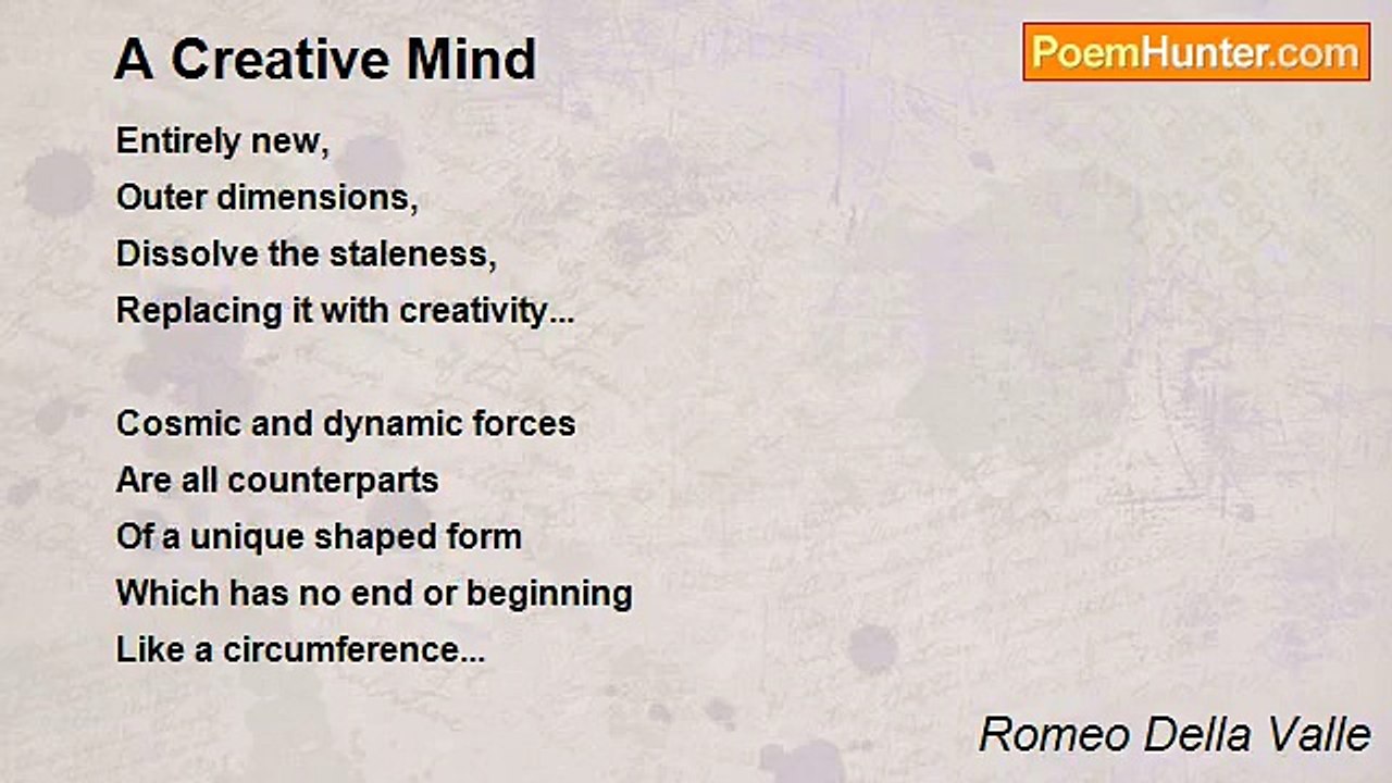 Romeo Della Valle - A Creative Mind
