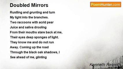 Kenneth Rexroth - Doubled Mirrors