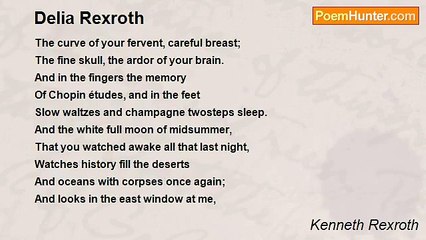 Kenneth Rexroth - Delia Rexroth
