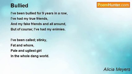 Alicia Meyers - Bullied