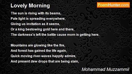 Mohammad Muzzammil - Lovely Morning