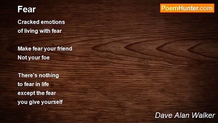 Dave Alan Walker - Fear