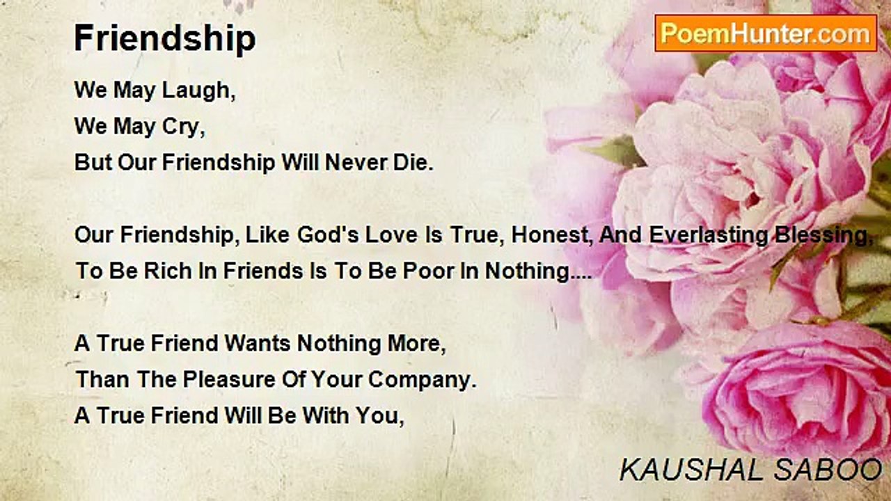 KAUSHAL SABOO - Friendship