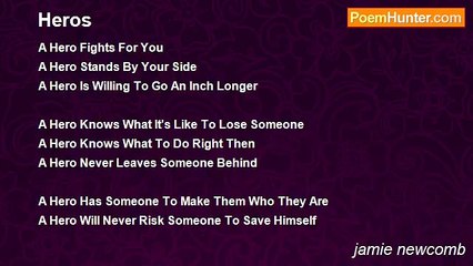 jamie newcomb - Heros
