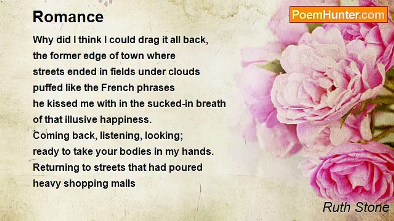 Ruth Stone - Romance