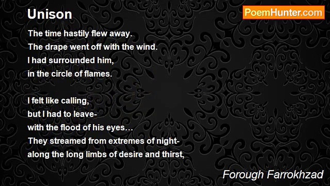 Forough Farrokhzad - Unison