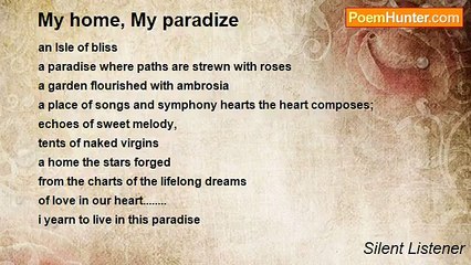 Silent Listener - My home, My paradize