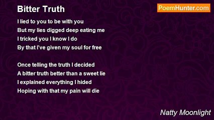 Natty Moonlight - Bitter Truth