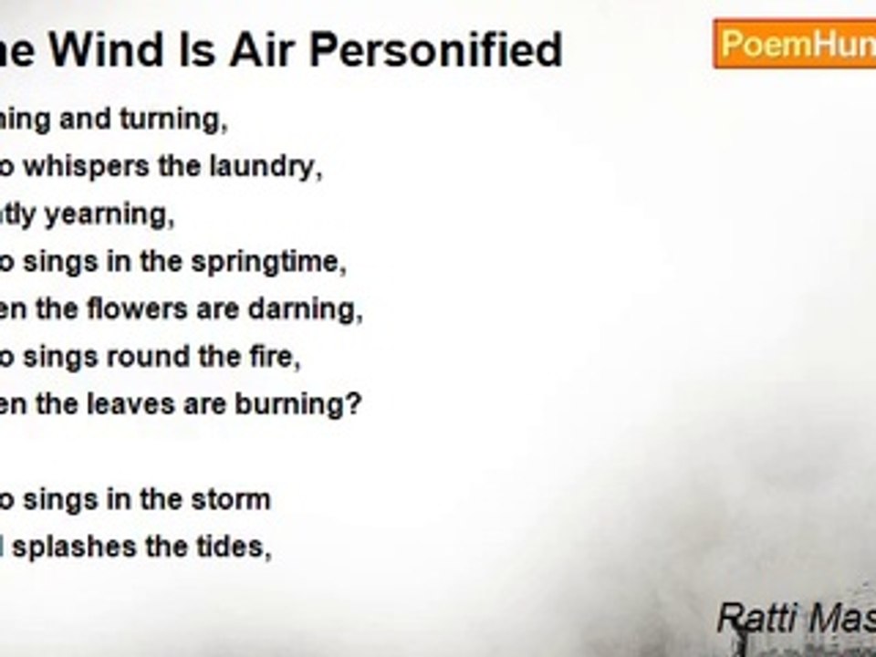 Patti Masterman - The Wind Is Air Personified