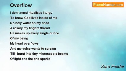 Sara Fielder - Overflow