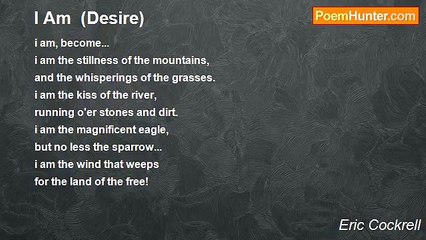 Eric Cockrell - I Am  (Desire)