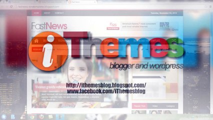 Fast News template - blogger themes
