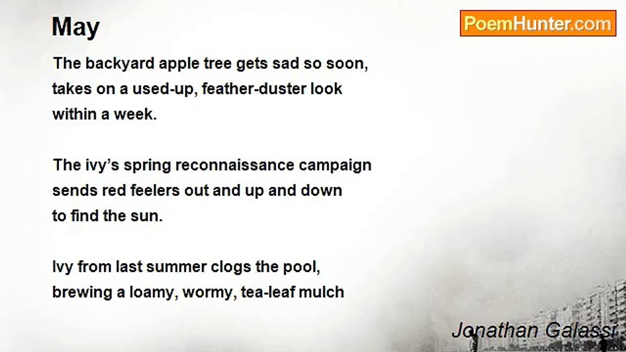 Jonathan Galassi - May